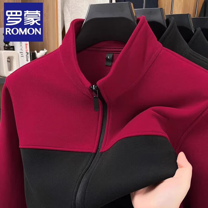 Men s Outdoor Colorblock Fleece Jacket L