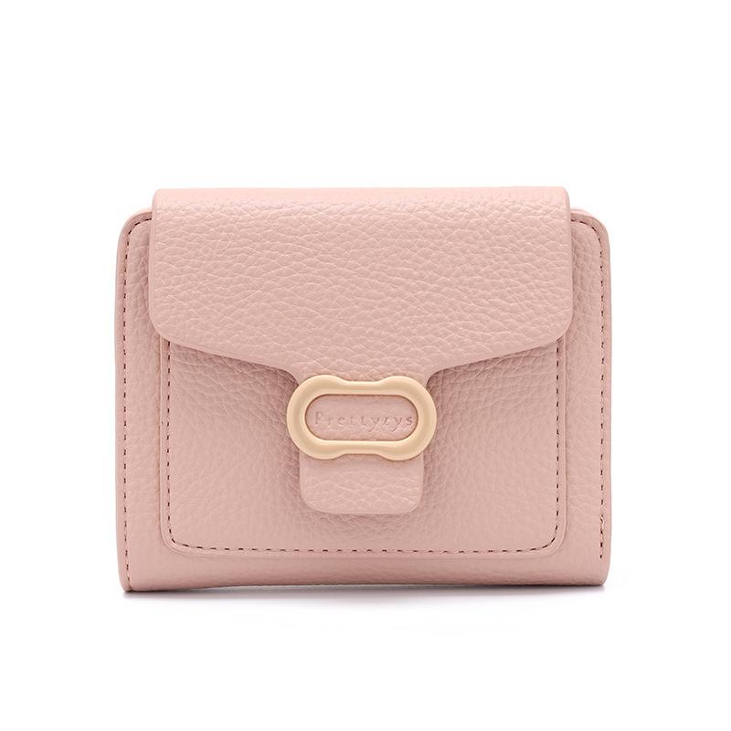 Wallet for Women PU Soft Face Women's Short Wallet Simple Versatile Women's Handbag Women's Card Bag