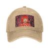 Yayoi Kusama Abstract Painting Denim Cap Casual Baseball Caps Adjustable Hat Summer Unisex Baseball Hats