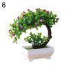 Artificial Flower Non-fading Decorative Green Beautiful Plastic DIY Plant for Home