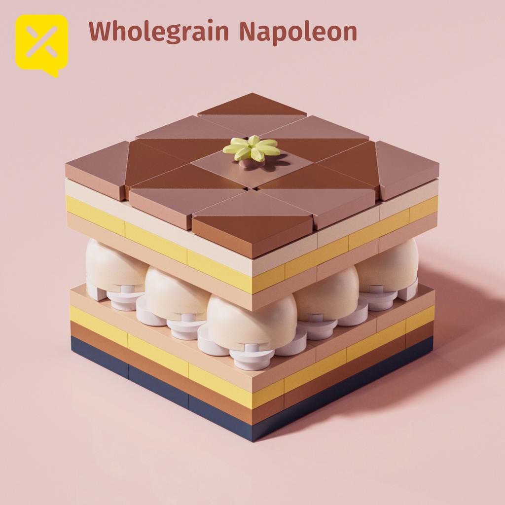 ToylinX Cake Blocks Toys 12 Types Plastic Cute Dessert Toys Model Building Blocks Girls Birthday Gift For Boys Girls and Friends