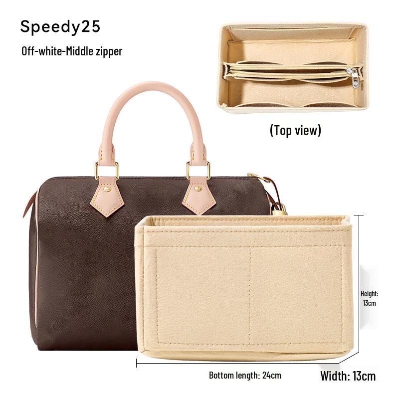

Поддержка для внутренней сумки Speedy25: Подкладка и хранение сумки-подушки с монограммой