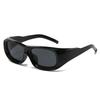 High End Designer Style Stylish Retro Edgy Punk Timeless Oversized Square Shaped Female For Both Male Sun Glasses