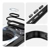 Magnetic Ring Holder Magsafe Case for Google Pixel 8A Transparent Acrylic PC Shockproof Wireless Charging Cover for Google 9 Pro