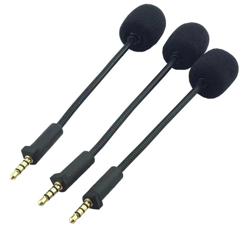 Microphones Replacement Mic for ROG / S Wireless Gamings Headsets, Detachable Headphones Mic Boom