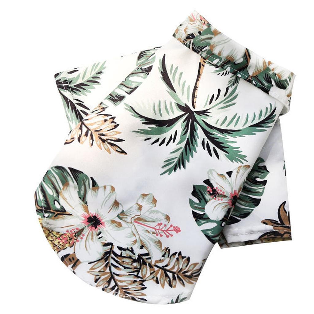Pet Clothes Print Clothes Dog  Clothes Suit  Pet Blouse Small And Medium Dogs
