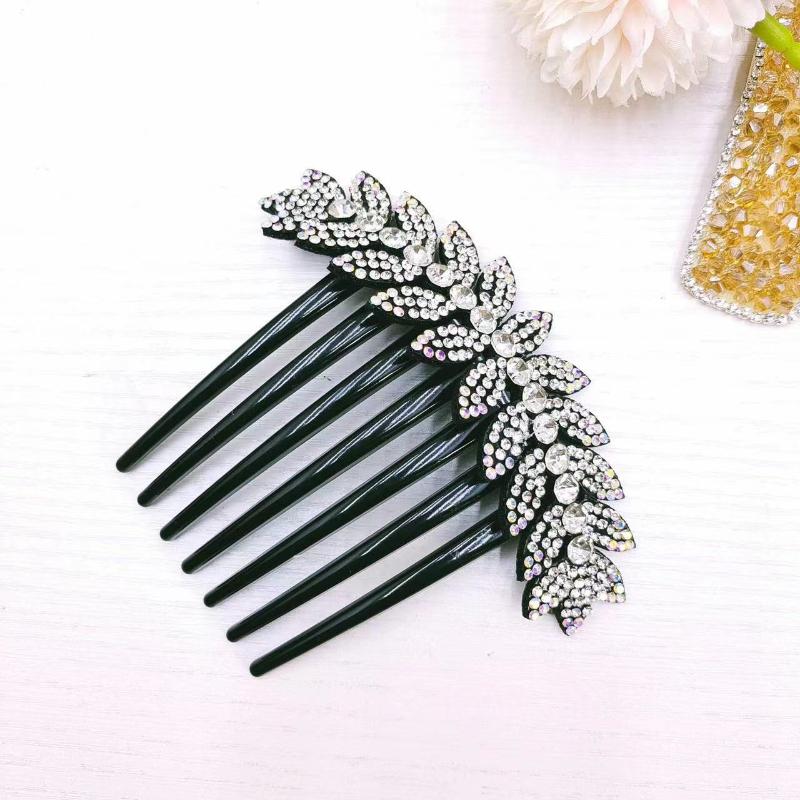 1PC Fashion Hair Comb Women Hairpin Rhinestone Hair Ornament Ladies Headwear Hair Accessories