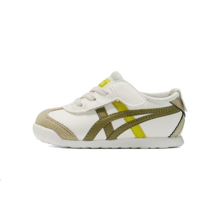 ONITSUKA TIGER Mexico 66 Comfortable Versatile Shock Absorbing Low Top Walking Shoes Baby Sneaker Beige Brown 1184A074-117