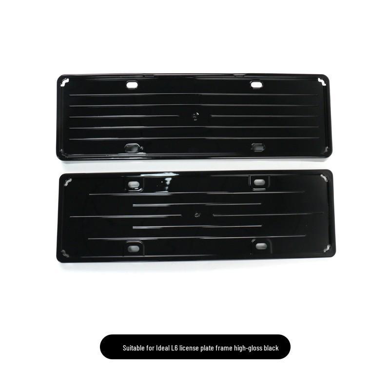 Ideal L6-9 New Energy Full-Edge Green License Plate Frame - Complies with New Regulations