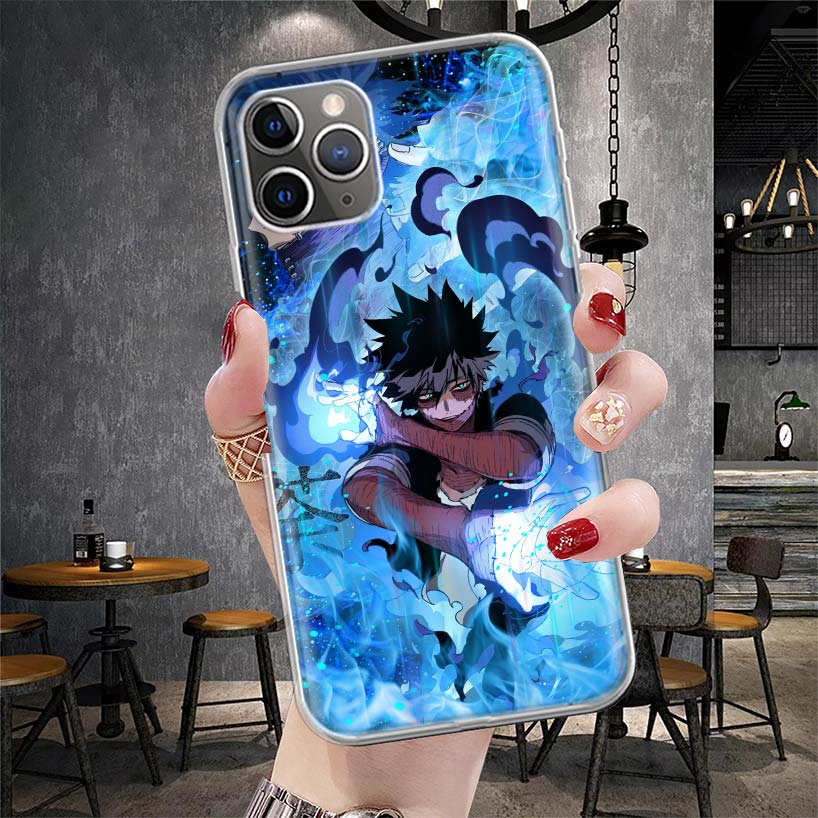 My Hero MHA Dabi Bnha Soft Phone Case For IPhone 11 17 Air 16E 16 Pro Max 15 + 14 Plus 13 Mini 12 Apple 7 SE 8 Fundas Coque 11 1