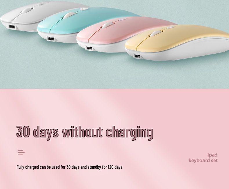 Wireless Bluetooth Keyboard & Mouse for iPad, Android, Huawei, Honor, Lenovo Tablets & Phones