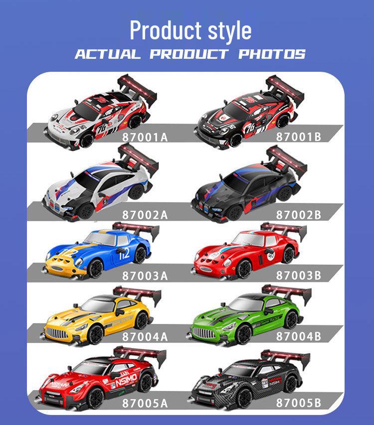 Four-Wheel Drive High-Speed Drift RC Car, Drop-Resistant, 2.4G Remote Controlled, Speed Control Toy.