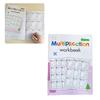 Grund- und Mittelschule Mathe Arbeitsbuch Freundliche Materialien Multiplikation Division Übungen Praktisches Mathe Übungsbuch
