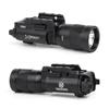 QIRUIMY X300V Scout Light with X300 Tactical LED Flashlight Compatible with 20mm Double Super Realistic 400 For Survival Games Strobe, Light, Replica,