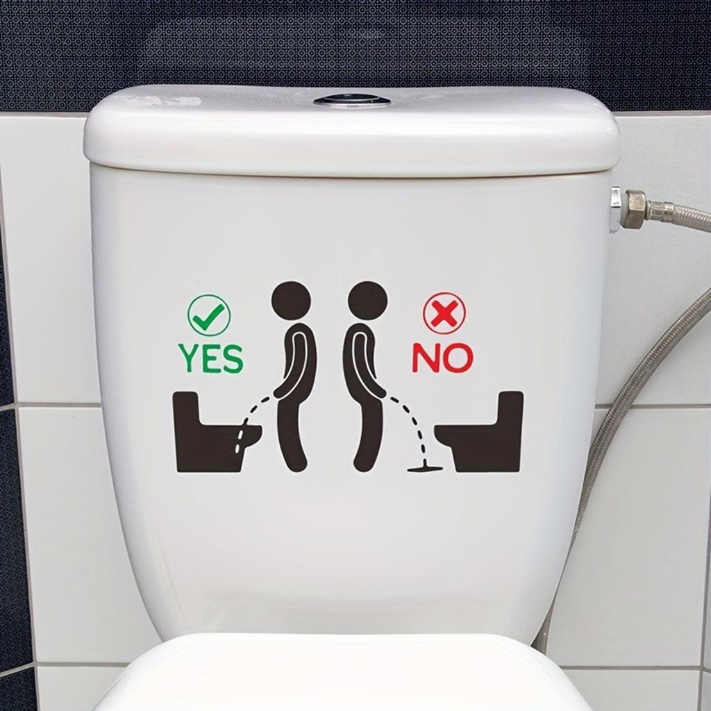 Interessanti Adesivi Rimovibili per WC e Pareti con Supporto Autoadesivo