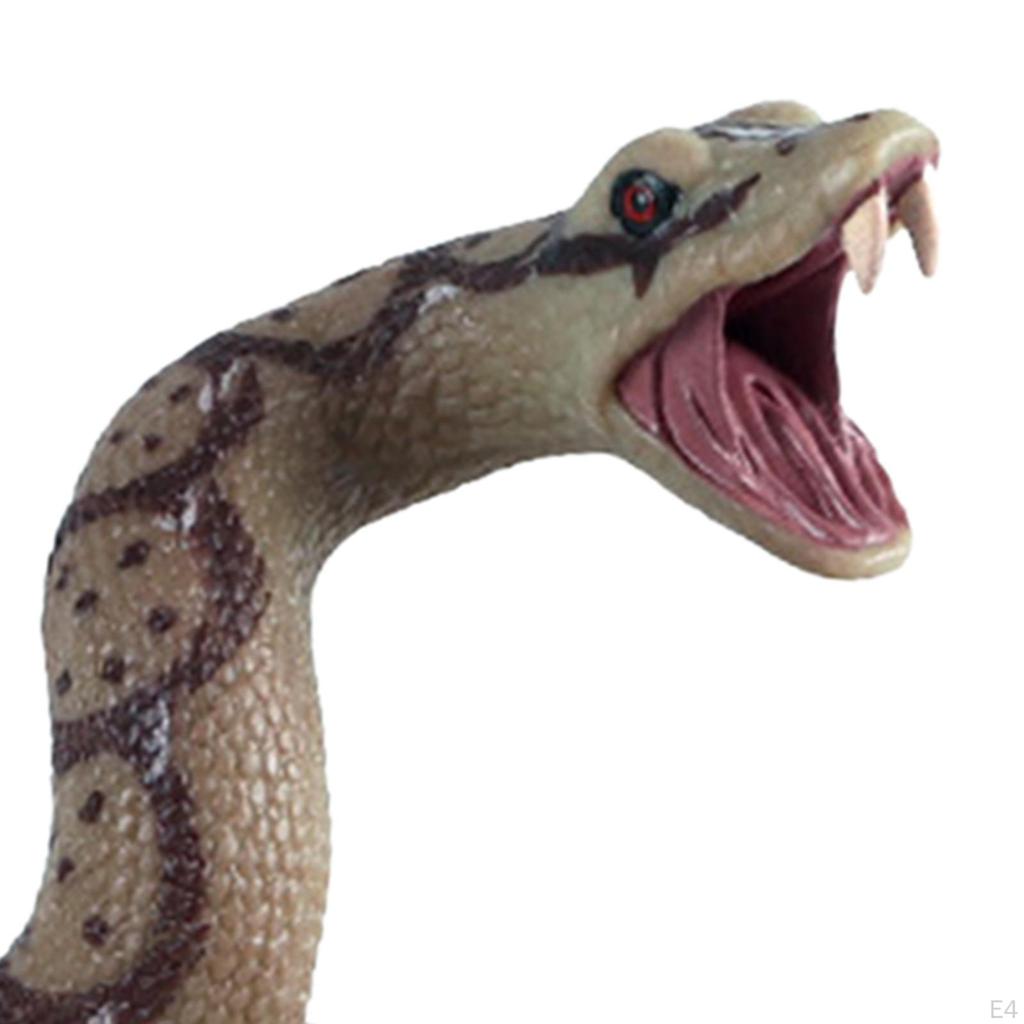 Toy Animal Figurine Python Toys Tricky Creepy Scary Jokes Artifical