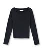 Beulaunyadeu W Scoop Neck Long Sleeve, Black