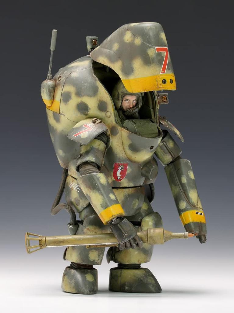 Wave Maschinen Krieger Melusine approximately 12cm plastic model kit P.K.A. Ausf.M 1/20 scale, tall, pre-colored MK-027