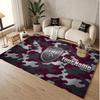 Tappeto in Velluto di Cristallo Personalizzato con Motivo Calcio Burnley Tappetino Antiscivolo per Pavimento