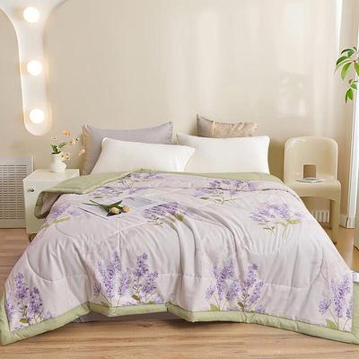 JELY Polyester Lavendel Sommerdecke