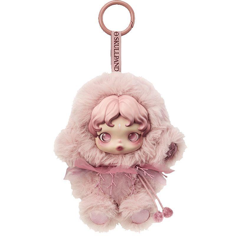 POP MART Skullpanda Light Weaving Garden Collection Плюшевый кулон-кукла Мистери-боксы, Один Мистери-бокс