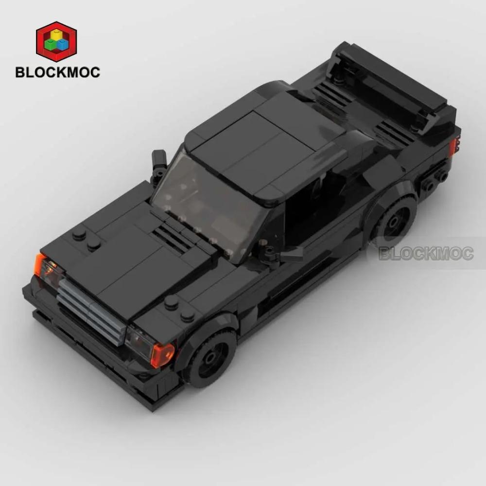 MOC Bricks 190E EVO II Speed Cars Techniced Building Blocks DIY Bricks Set Kids Toys Creative Gifts for Boys Girls
