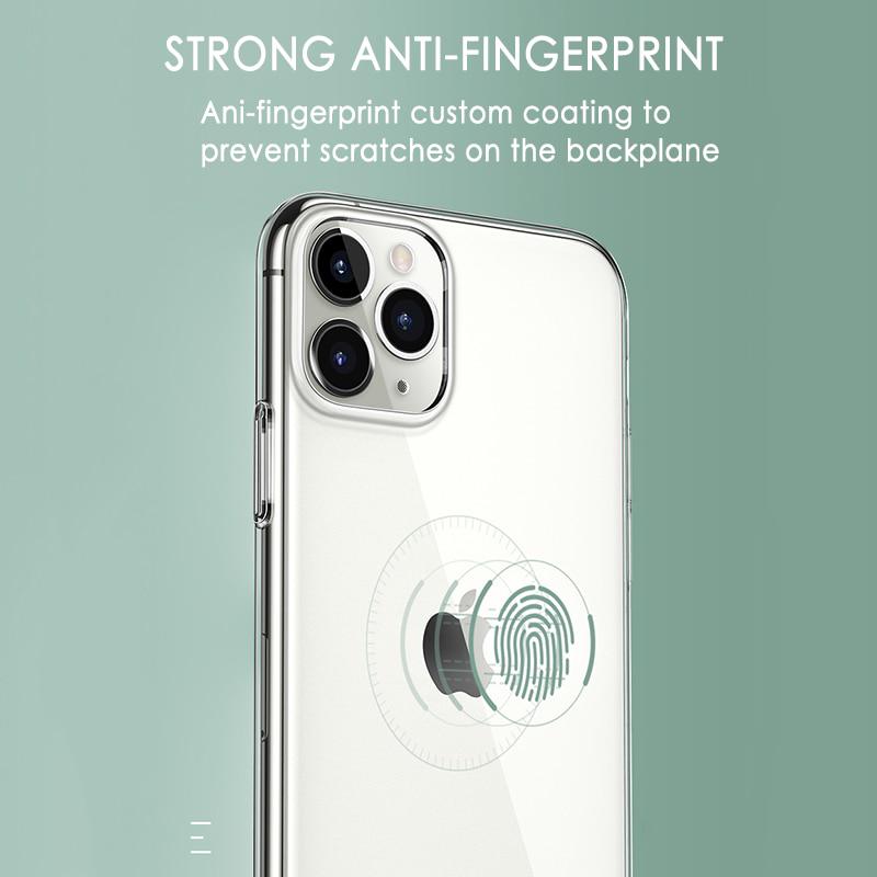 Ultradünne klare Handyhülle für iPhone 11 7 Hülle Silikon weiche rückseitige Abdeckung für iPhone 11 12 Pro XS Max X 8 7 6s Plus 5 SE XR Hülle