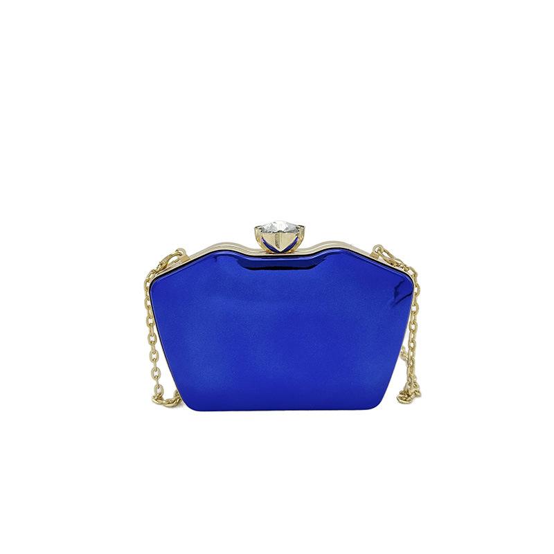 Fashion Niche Acrylic Bag 2025 New European and American Candy Color Glossy Shoulder Chain Women's Box Bag Tide
