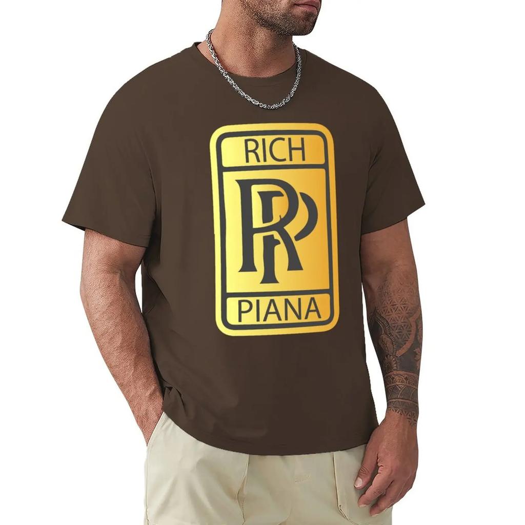 Rich piana Io sono la 5 T-shirt Essenziale pesanti ad asciugatura rapida t-shirt da uomo casual eleganti