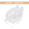 AD23-Schwein Sparschwein Spardosen Münzspardose Niedlich Transparentes Glas Souvenir Geburtstagsgeschenk Für Kinder