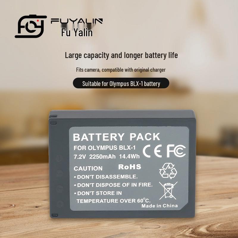 BLX-1 Battery for Olympus OM1 Mirrorless Camera, Fully Decoded