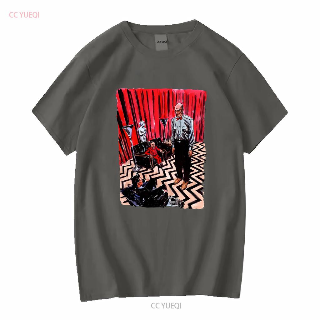 T-shirt Twin Peaks vintage Lavata Unisex Traspirante Alla moda Elegante Top Per l'Uso Quotidiano Casual Versatile Comodo Morbido