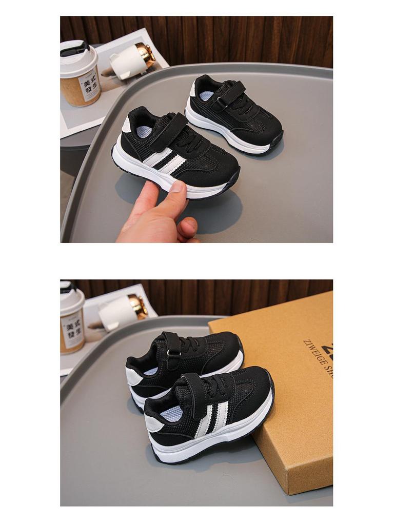 Lekkie buty sportowe dla chłopców i dziewcząt, oddychająca skóra, idealne dla maluchów uczących się chodzić, doskonałe na wiosnę i jesień.