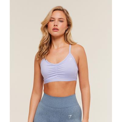 Ruched Sports Bra Warm Lilac B2a7a Pbzt