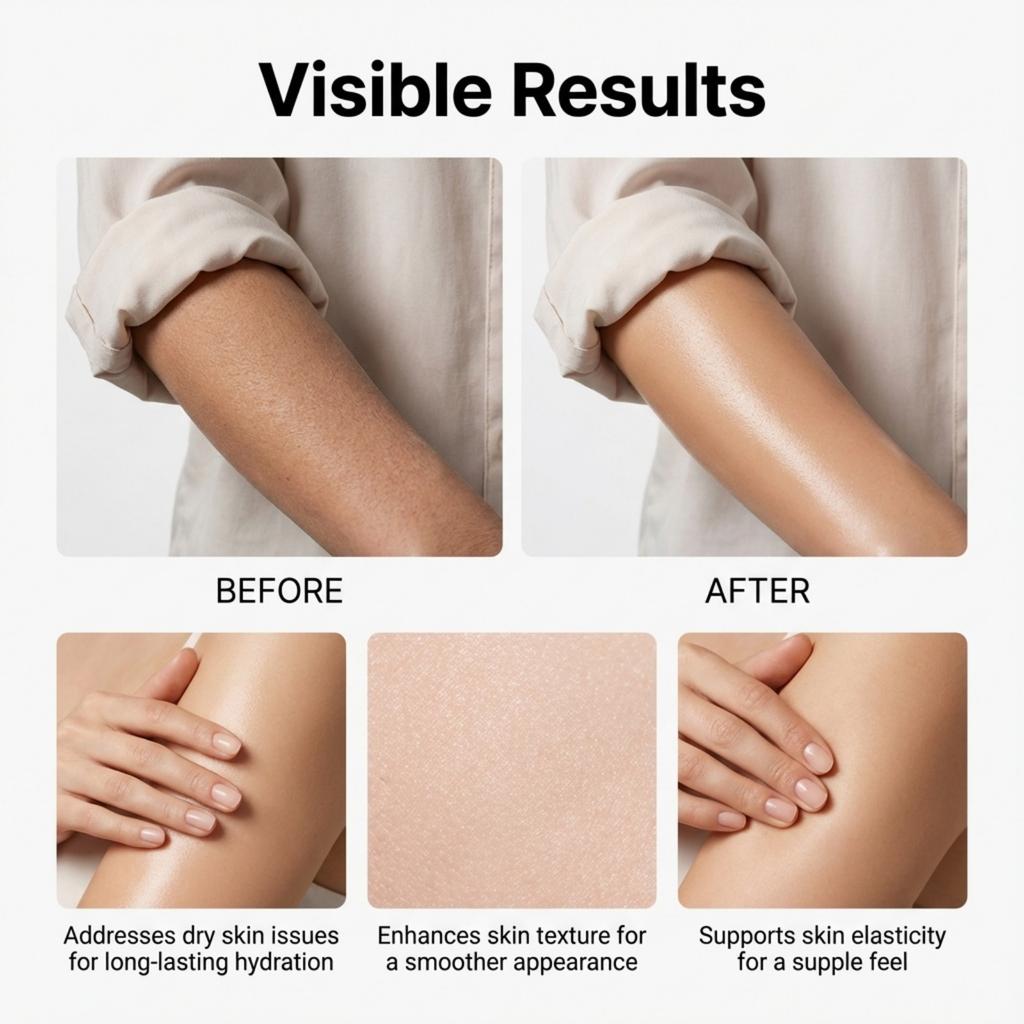 Nawilżający i ujędrniający krem do ciała