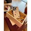 ins wind chocolate gingerbread man film two-in-one for apple 11promax mobile phone case couple iphone1
