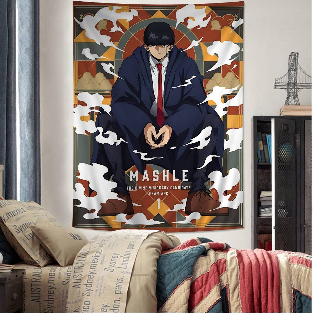 

Japanese Anime MASHLE MAGIC AND MUSCLES Tapestry VintageStyle Character Group Decor BannerDorm Decor Wall Hanging Home Decor 74x94cm(29x37in)