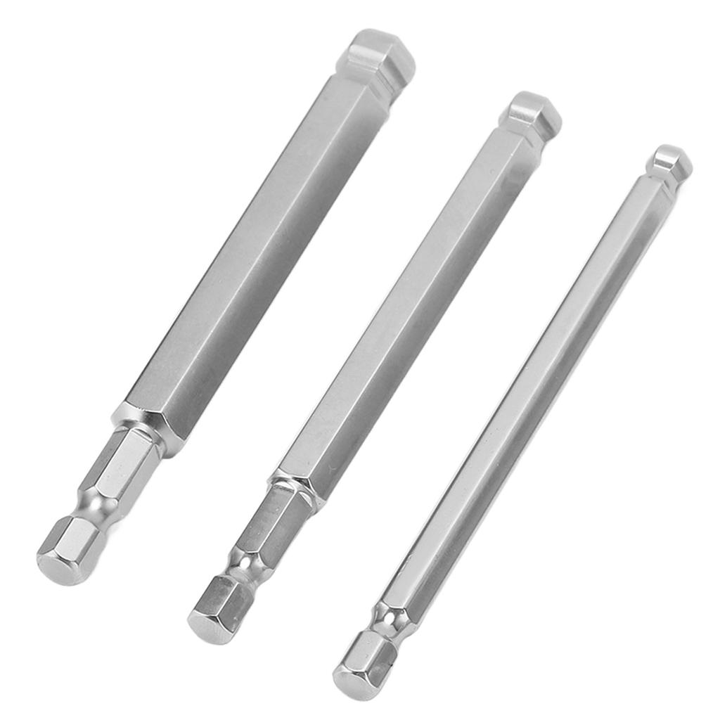 9pcs Hex Screwdriver Bit Set Rustproof Steel Magnetic Hd Hex Bits 1/4 Inch Hex Shank