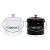Kitchen Compost Bin Odorless Countertop for Food Scrap Container Filter Trash Bin Compost Bucket Compost Pail Food Composter