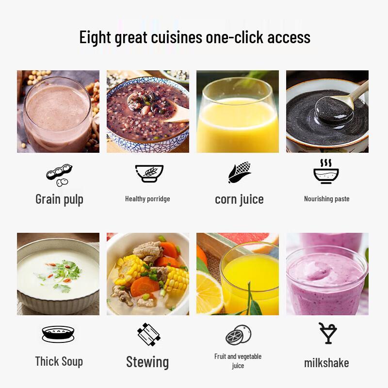 Joyoung Multifunctional 1.2L High-Speed Blender CN plug (adapter included)