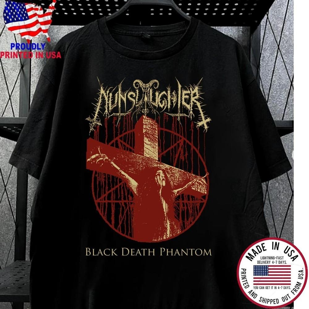 Rare NUNSLAUGHTER Collection Singer Men S-5XL Tee Unisex T-Shirt XXXXL