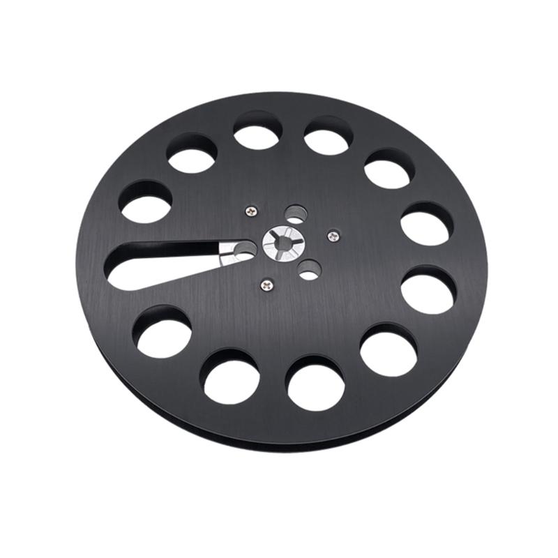 7Inches Magnetic Tape Spool Aluminum Tape Reel with 12 Holes Open Reel Audio Aluminum Takeup- Reel 7'' Multi-Color