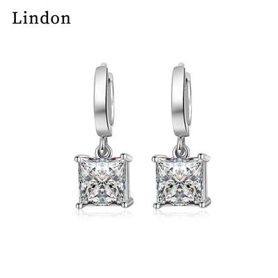 Lindon – boucles d'oreilles en alliage de cuivre et Zircon, boucles d'oreilles pendantes pour femmes, cadeaux de fête de mariage