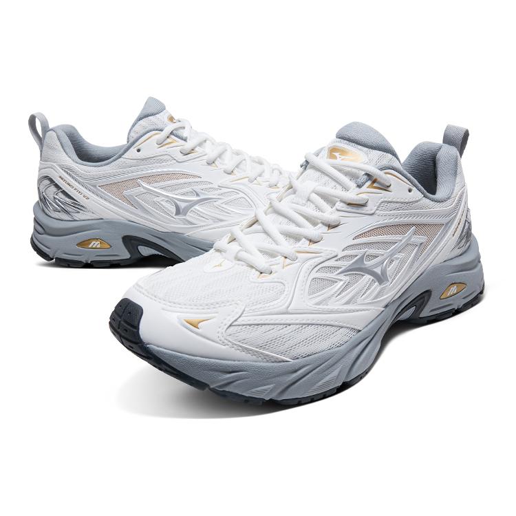 Mizuno FIYI V2 Slip Resistant, Abrasion Resistant, Breathable Low Top Casual Running Shoes Unisex Ivory White Mizuno D1GH241501