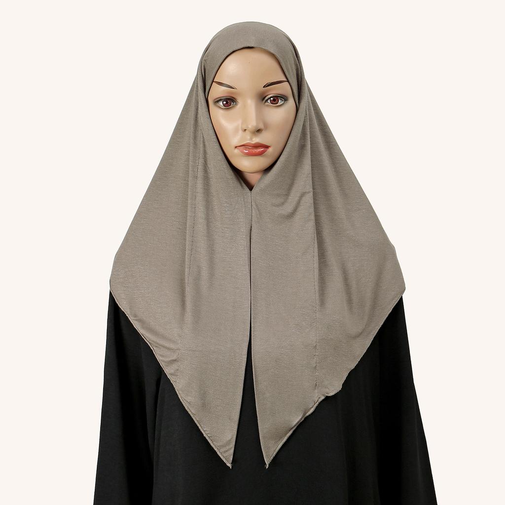 New Modal Hijabs Undercap Instant Muslim Women'S Hijab Inner Jersey Cotton Headband Cap Scarf Solid Islamic Turban Strech Bonnet