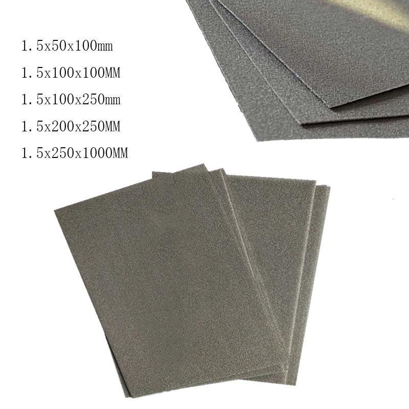 Nickel Foam Size 1.5mm Thickness for Battery,Electric Capacity 50*100mm/100*100mm/100*250mm/200*250mm/250*1000mm