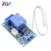 Module de relais de verrouillage à 1 canal DC 5 V/12 V/24 V avec commutateur tactile bistable et contrôle MCU