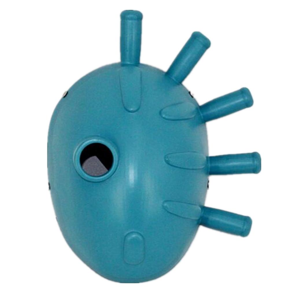 Blue Bagio Cartoon Anime Mask Fun Resin Face Mask For Halloween Party Costume