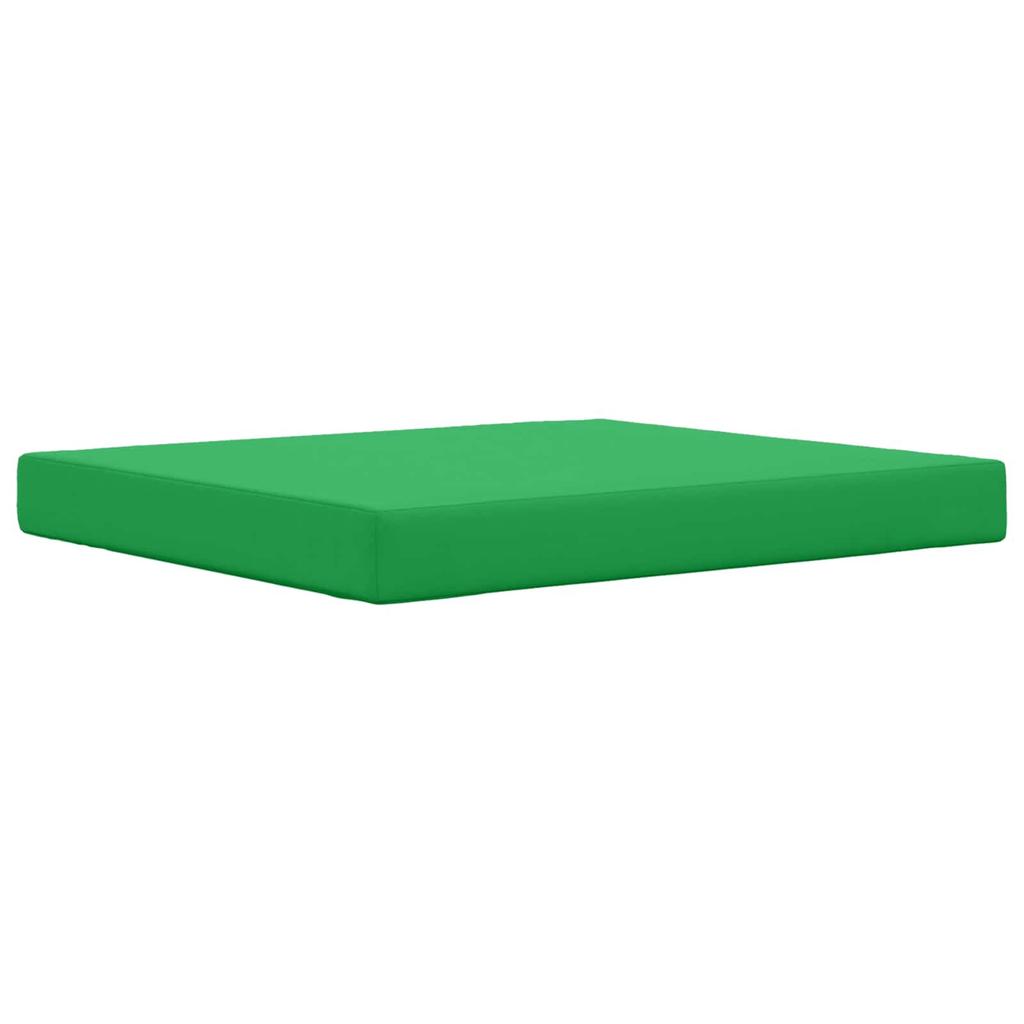 Outdoor Sofa Cushion 2 Pcs Green Polyester