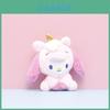 Lindos Peluches de Personajes Sanrio Kuromi Y Melody Diseño de Unicornio Ideales Para Niñas